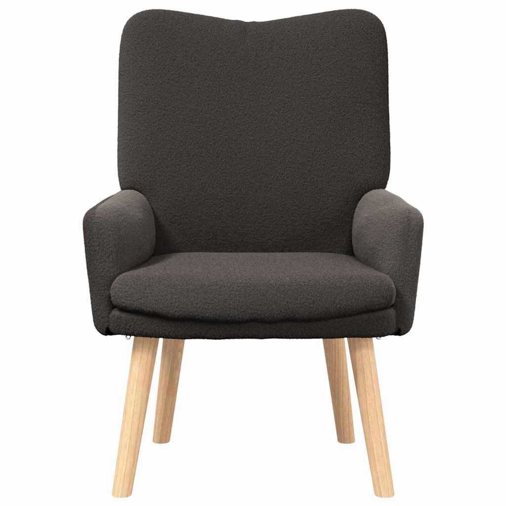 Fauteuil relaxant Gris foncé 63 x 67 x 94 cm tissu - XIOS