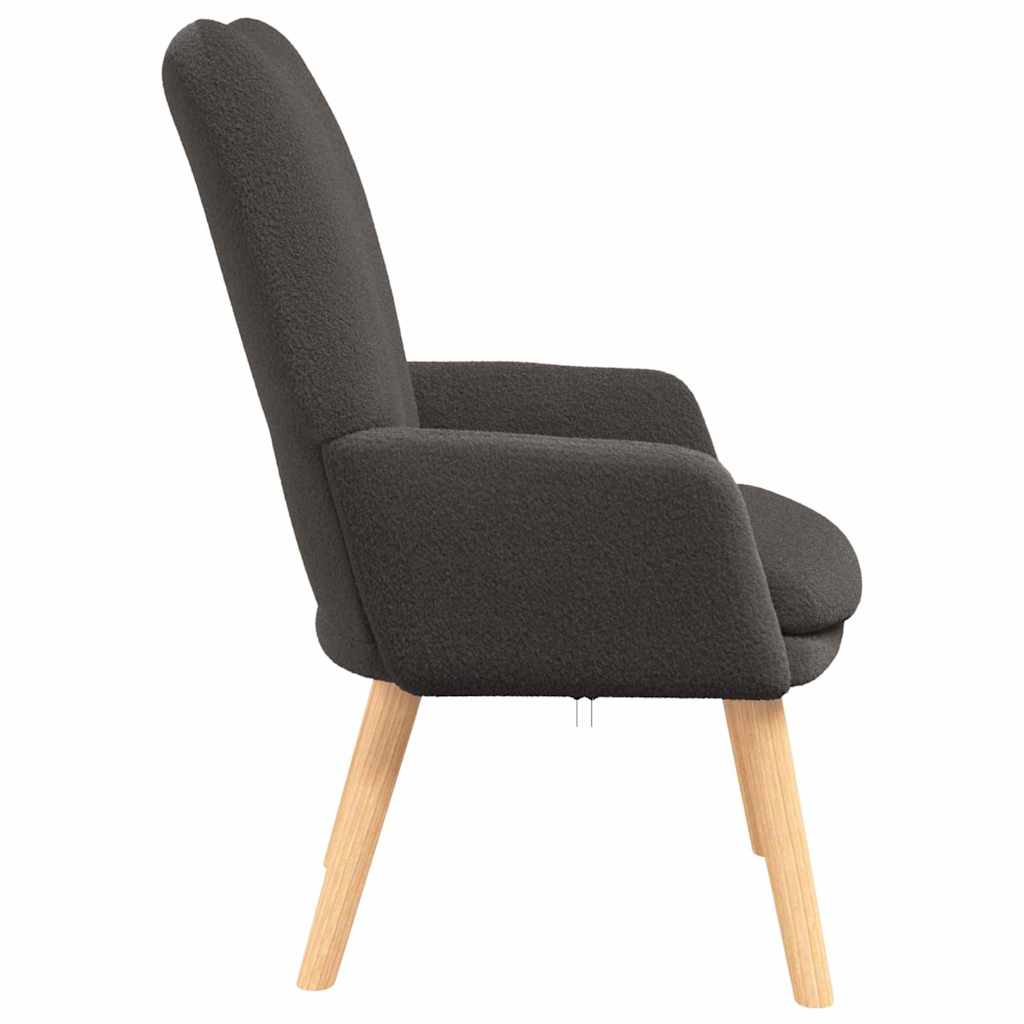 Fauteuil relaxant Gris foncé 63 x 67 x 94 cm tissu - XIOS