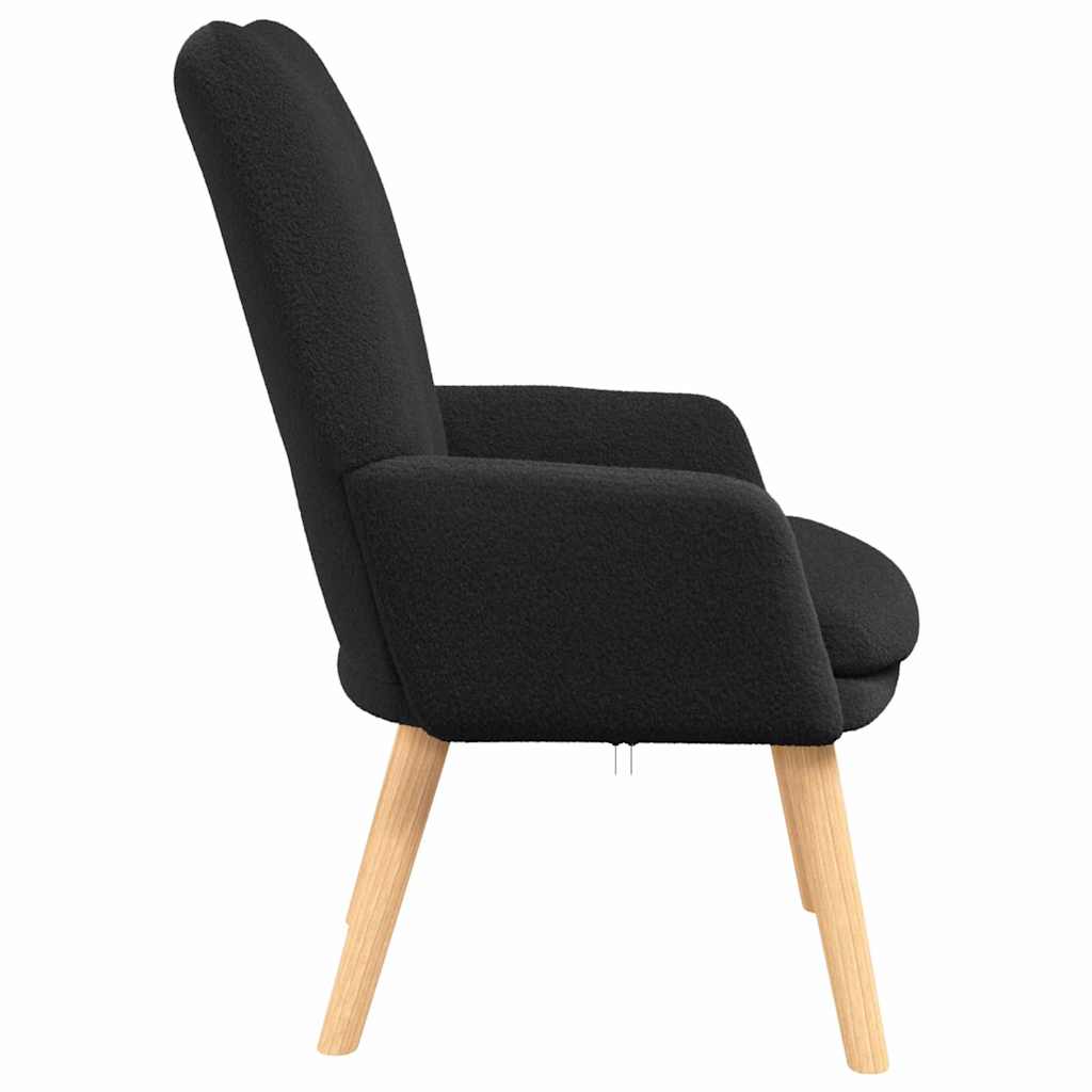 Fauteuil relaxant Noir 63 x 67 x 94 cm tissu - XIOS