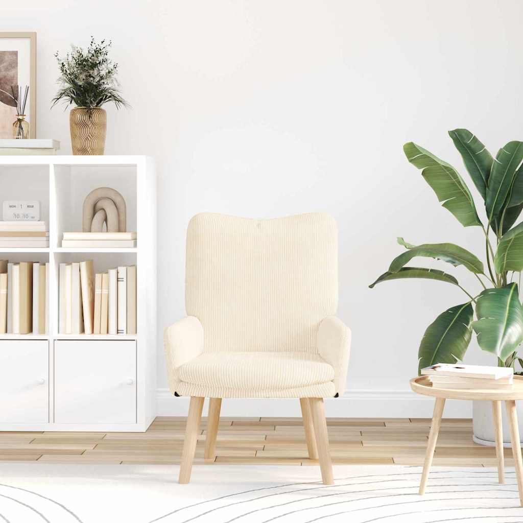 fauteuil Crème 63 x 67 x 94 cm Tissu Sherpa - XIOS