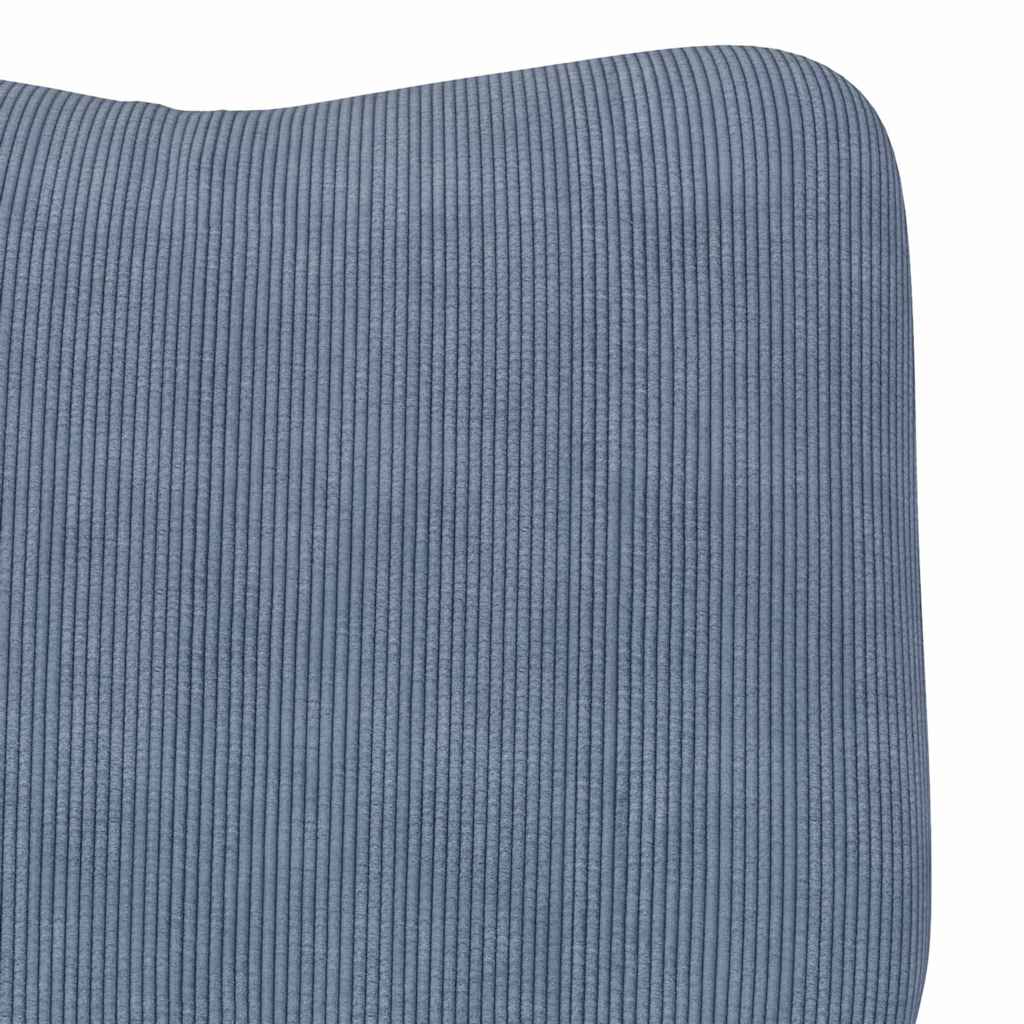 Fauteuil relaxant Bleu 63 x 67 x 94 cm tissu - XIOS