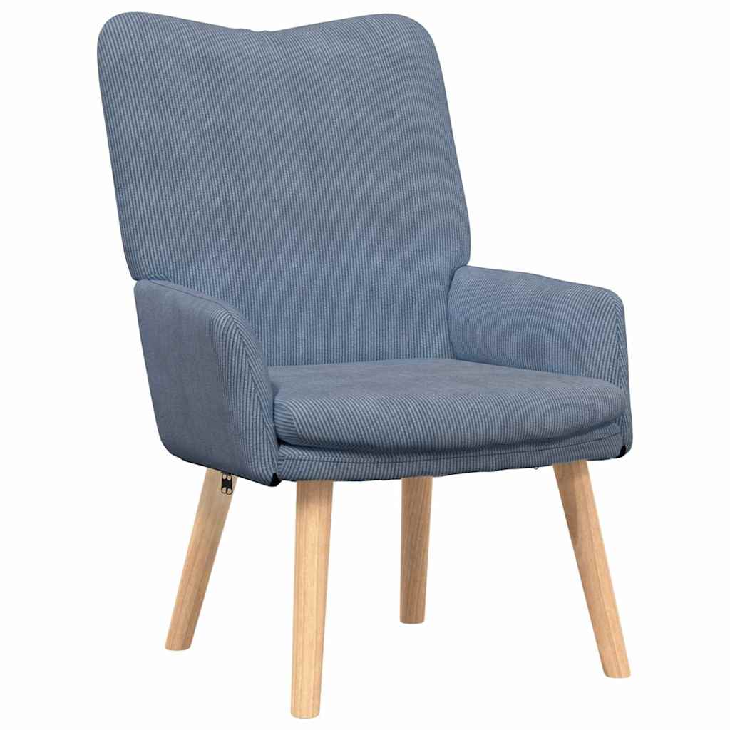 Fauteuil relaxant Bleu 63 x 67 x 94 cm tissu - XIOS