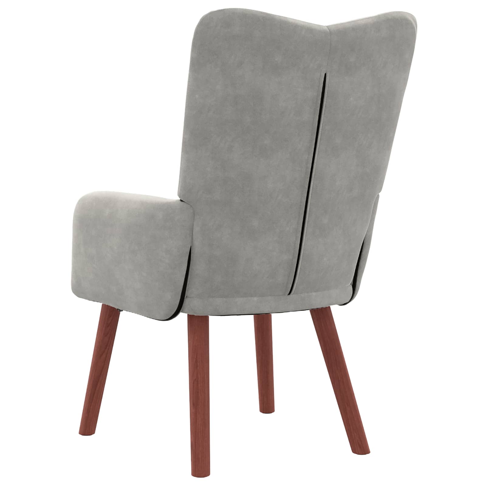 fauteuil Gris clair 63 x 67 x 94 cm Velours - XIOS