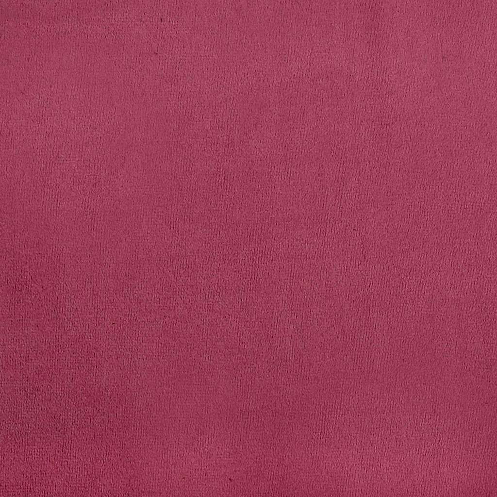 Fauteuil relaxant Rouge bordeaux 63 x 67 x 94 cm Velours - XIOS