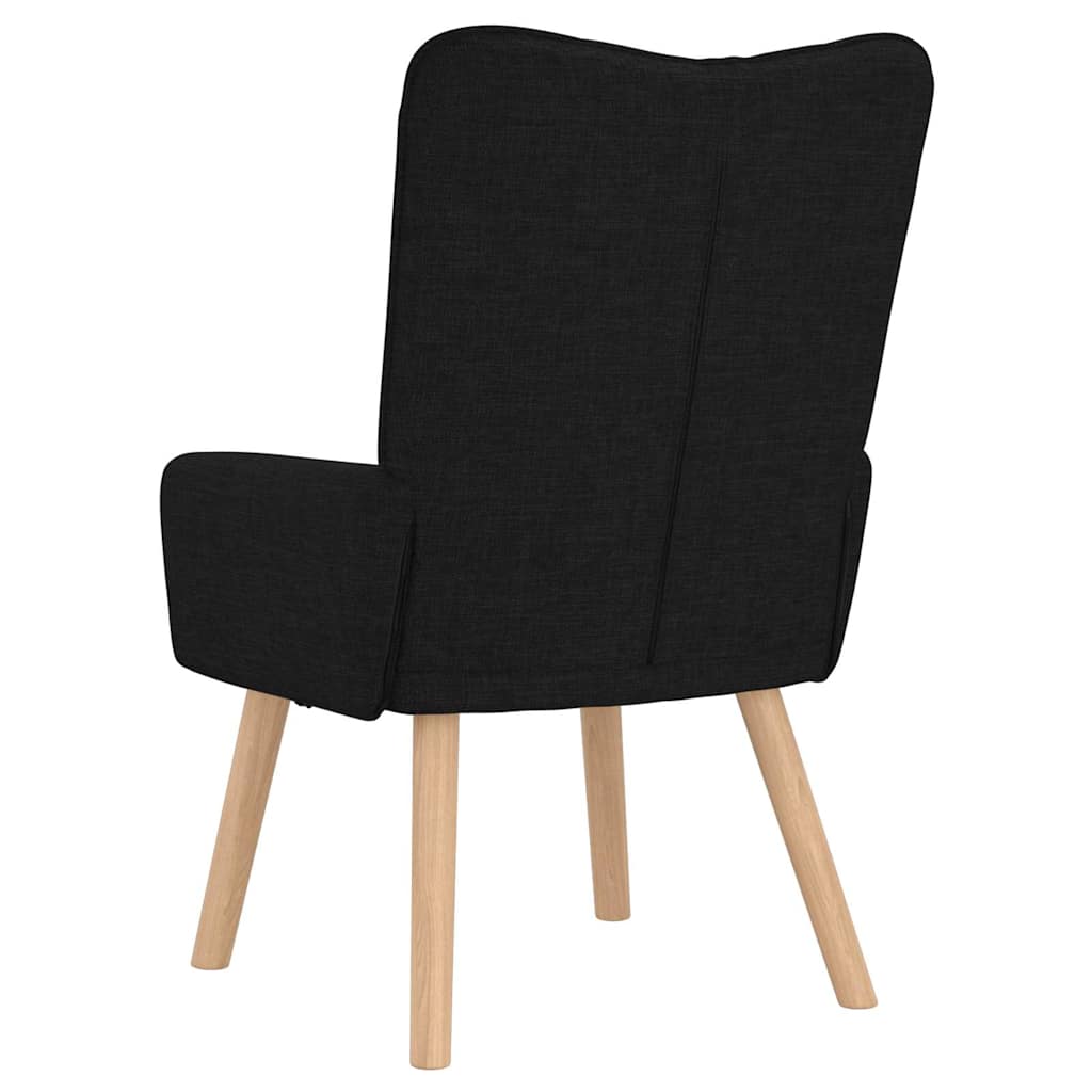 Fauteuil relaxant Noir 63 x 67 x 94 cm tissu - XIOS