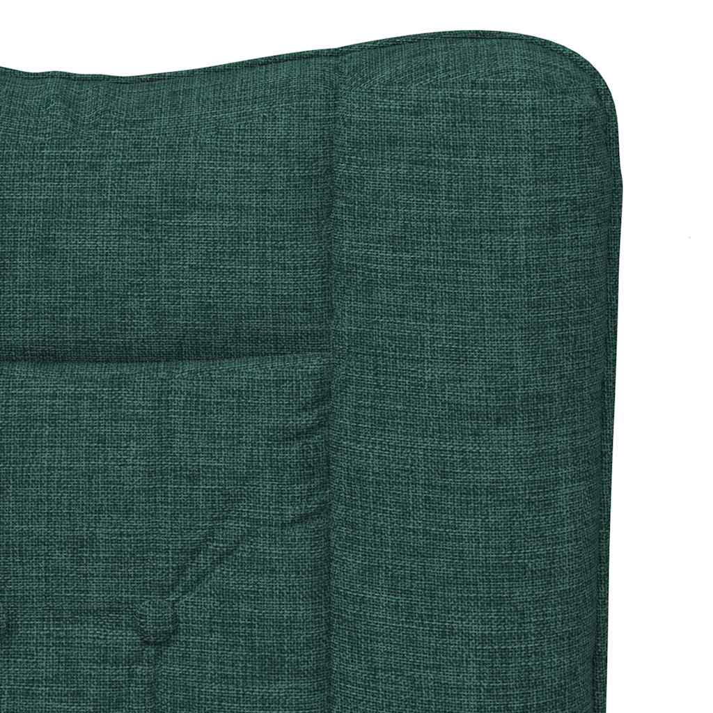 Fauteuil relaxant Vert foncé 63 x 67 x 94 cm tissu - XIOS