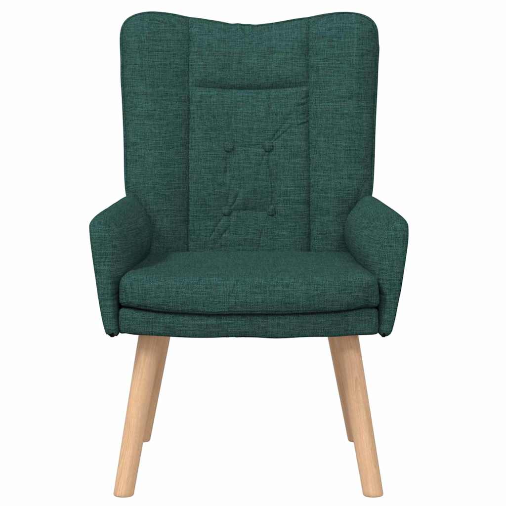 Fauteuil relaxant Vert foncé 63 x 67 x 94 cm tissu - XIOS