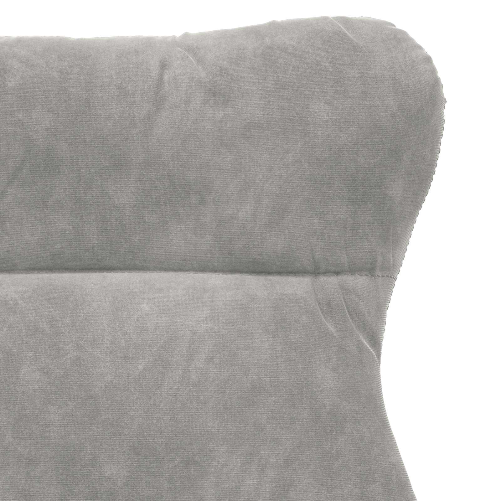 fauteuil Gris clair 69 x 74 x 93 cm Velours - XIOS