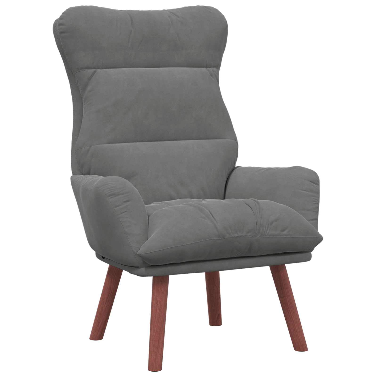 fauteuil Gris foncé 69 x 74 x 93 cm Velours - XIOS