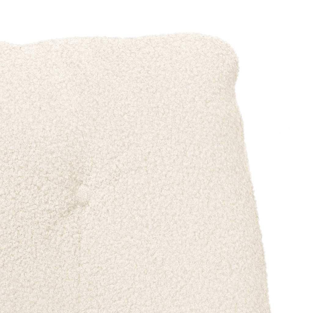 Fauteuil relaxant Crème 69 x 74 x 93 cm tissu - XIOS