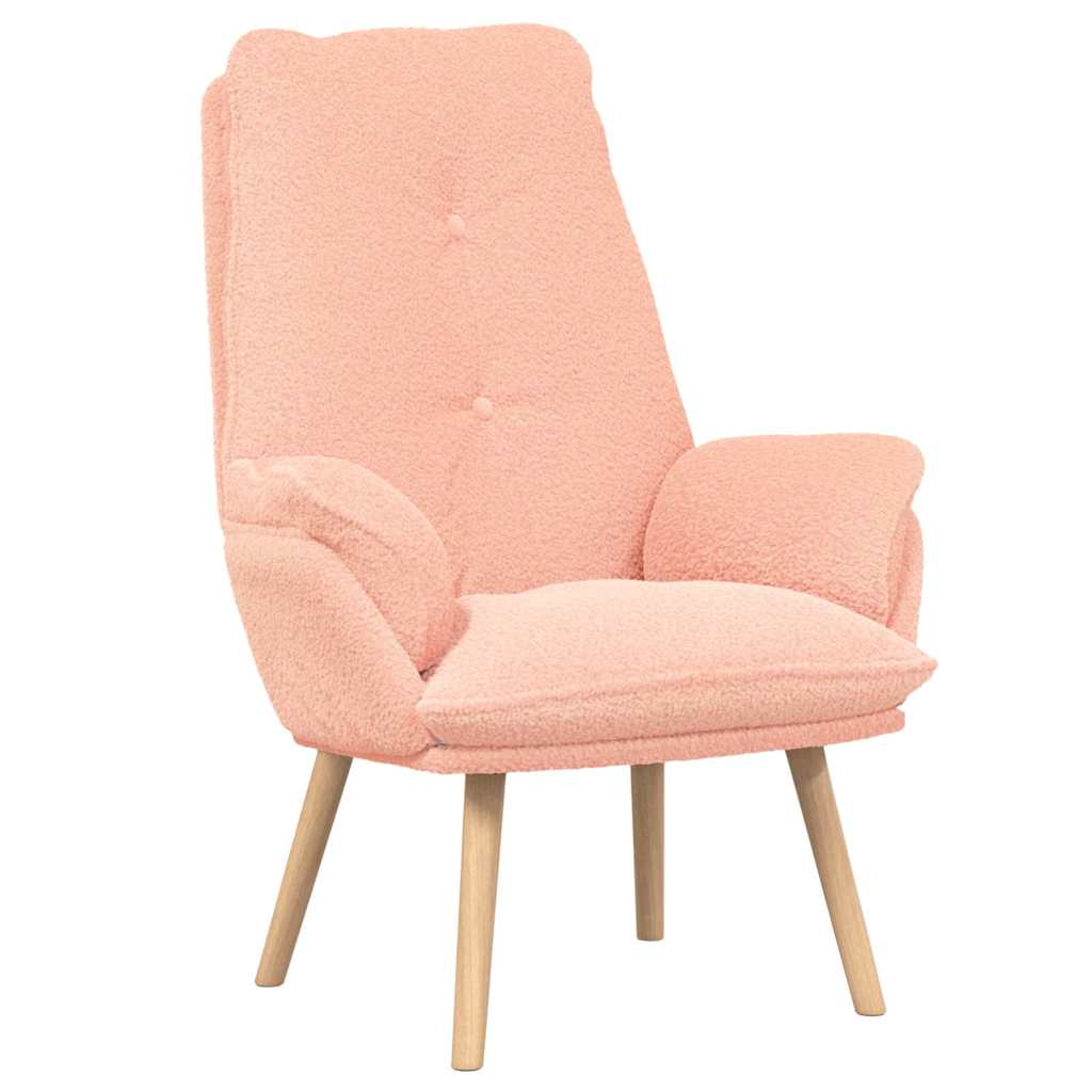 Fauteuil relaxant Rose 69 x 74 x 93 cm tissu - XIOS