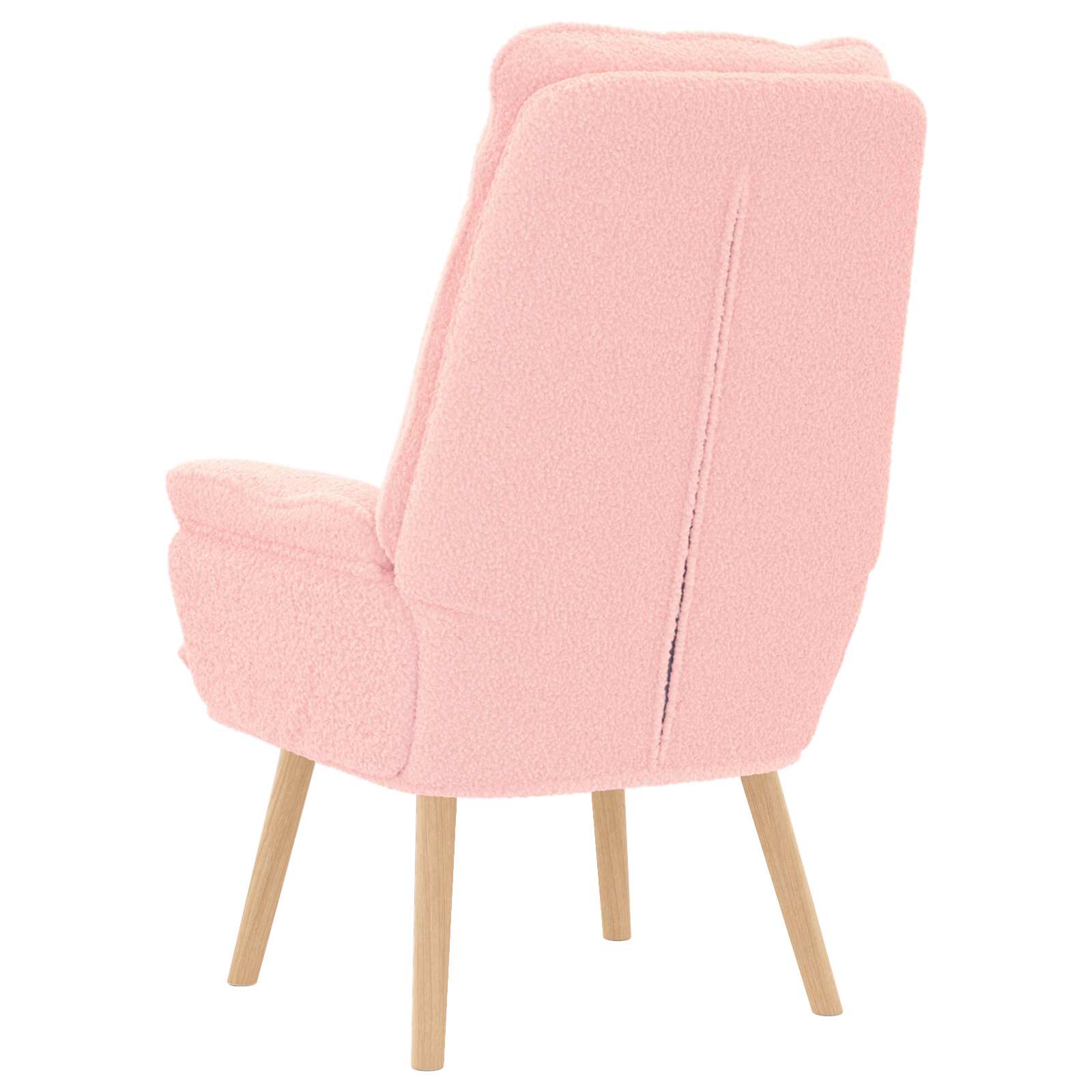 fauteuil Rose 69 x 74 x 93 cm Tissu Sherpa - XIOS