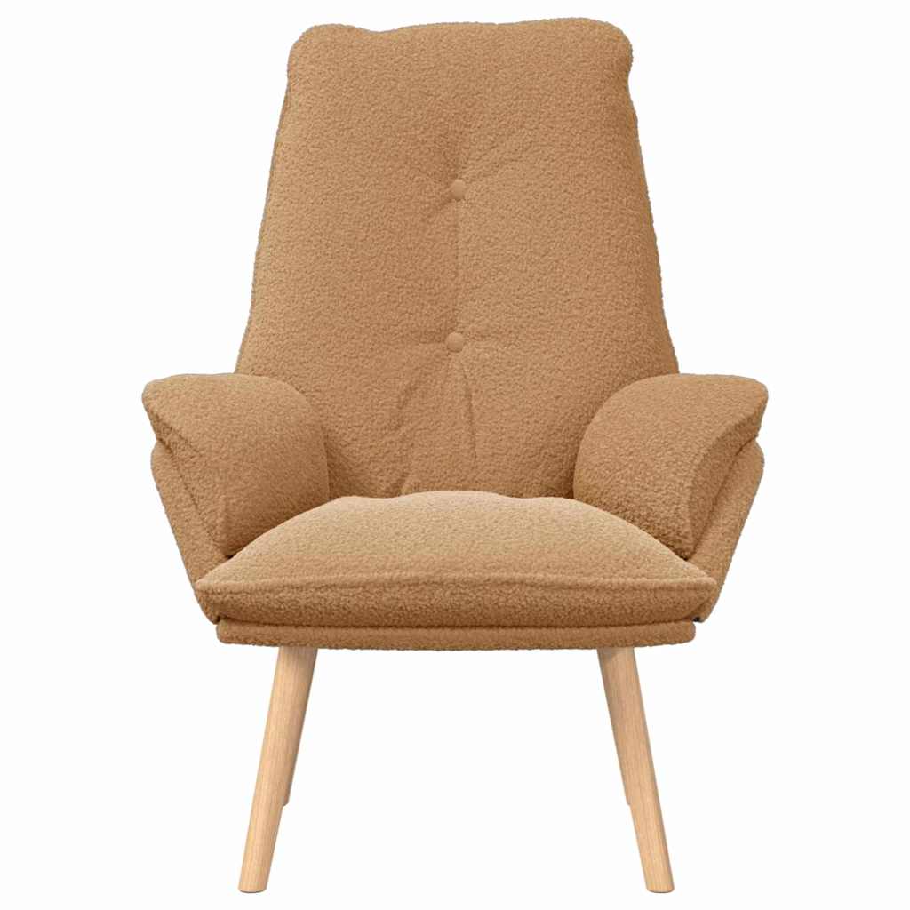 Fauteuil relaxant Beige 69 x 74 x 93 cm tissu - XIOS