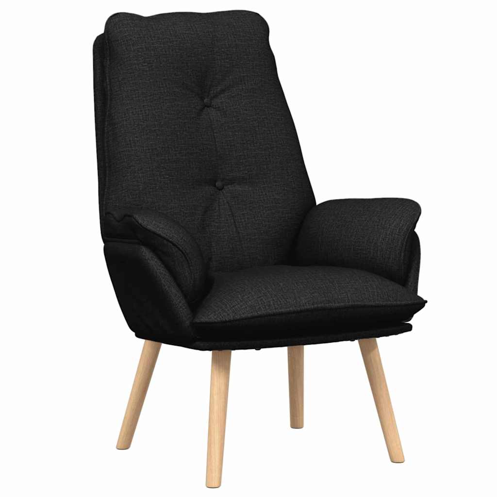 Fauteuil relaxant Noir 69 x 74 x 93 cm tissu - XIOS