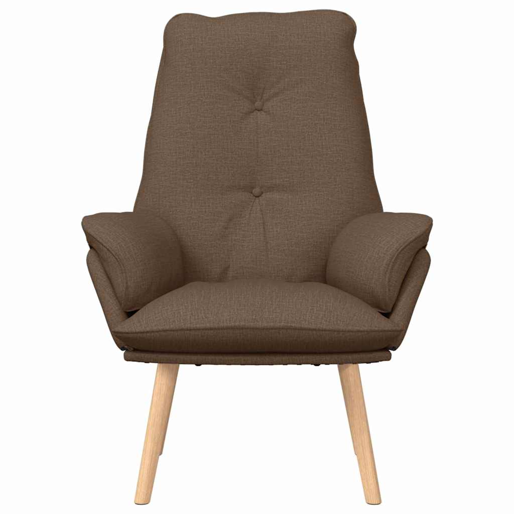Fauteuil relaxant Marron 69 x 74 x 93 cm tissu - XIOS