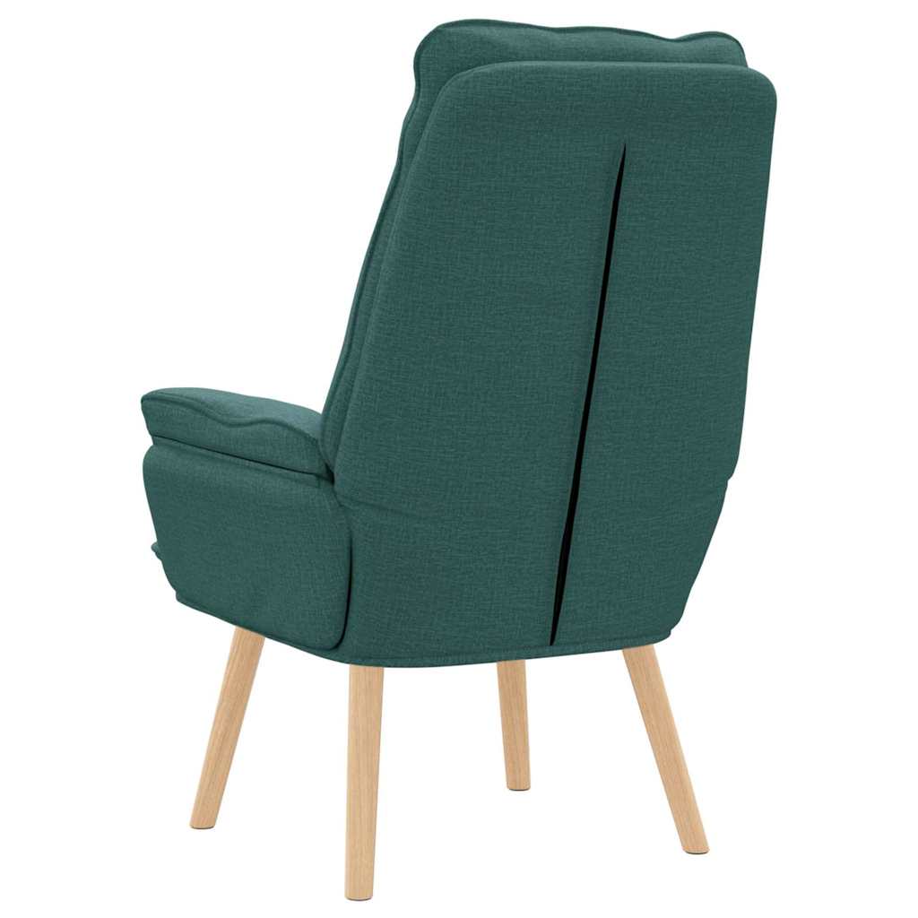 Fauteuil relaxant Vert foncé 69 x 74 x 93 cm tissu - XIOS