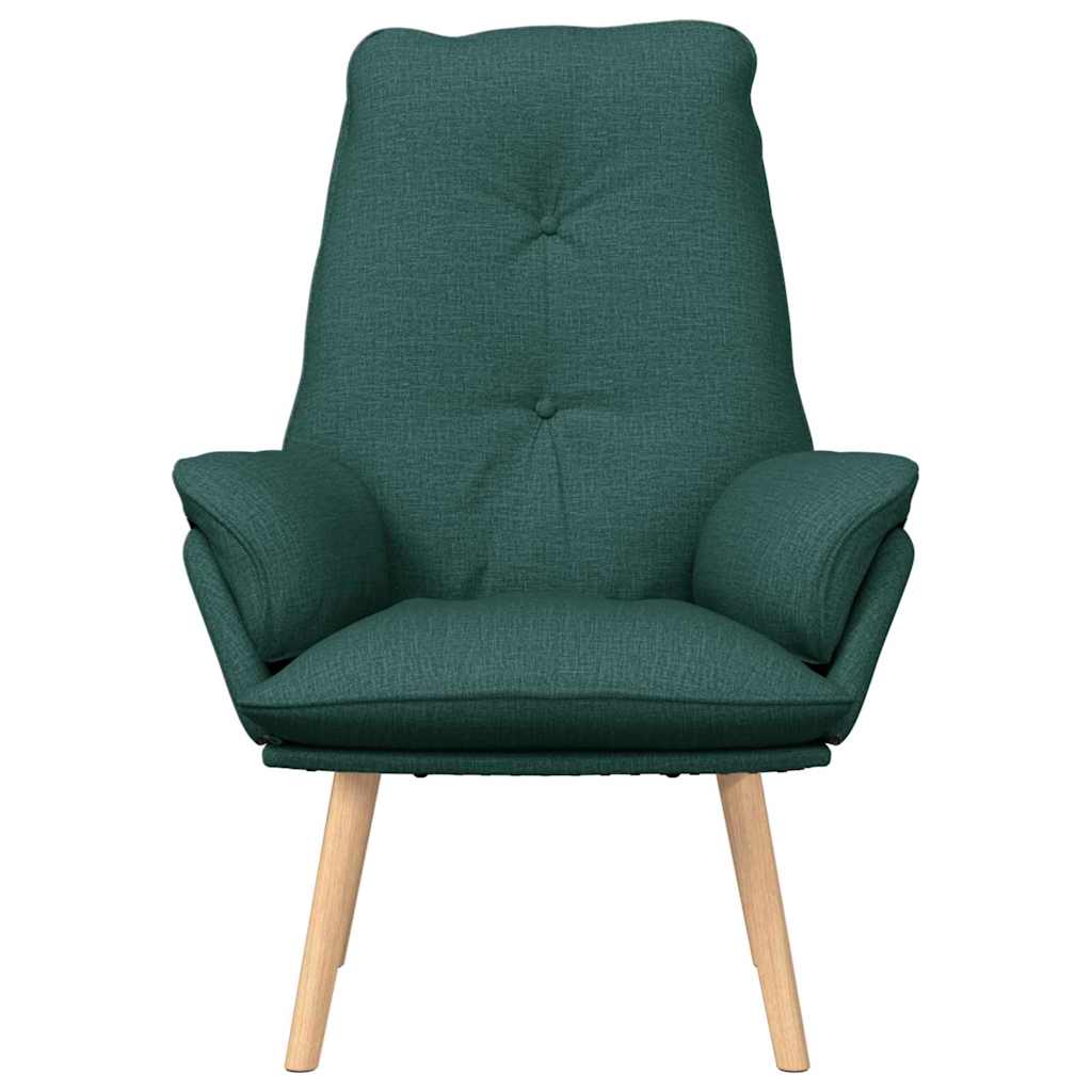 Fauteuil relaxant Vert foncé 69 x 74 x 93 cm tissu - XIOS