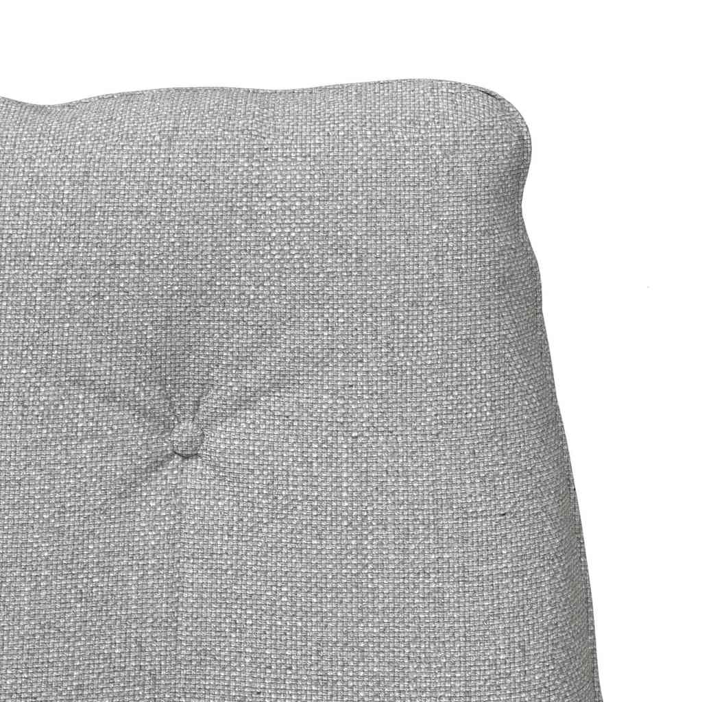 Fauteuil relaxant Gris nuage 69 x 74 x 93 cm tissu - XIOS