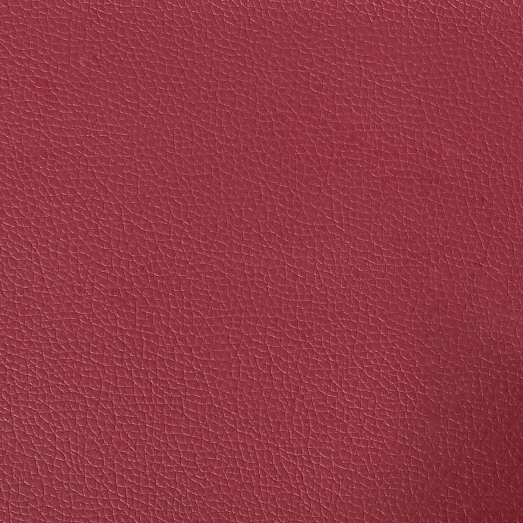 Fauteuil relaxant Rouge bordeaux 69 x 74 x 93 cm Faux cuir - XIOS
