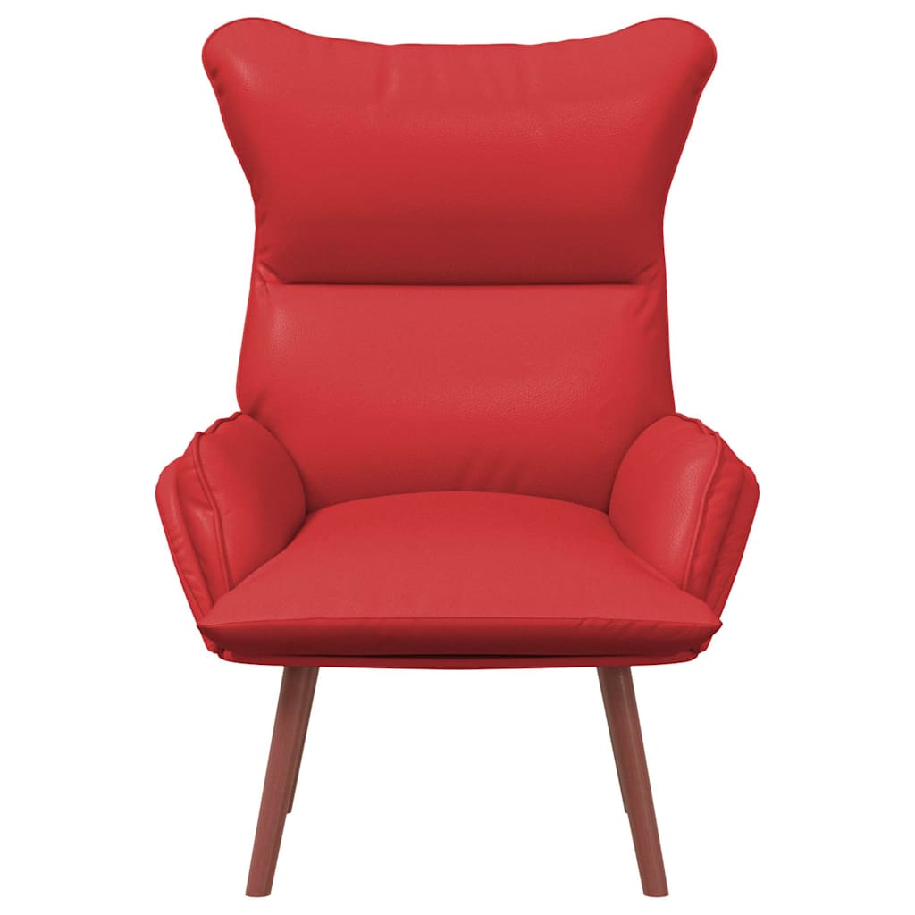 Fauteuil relaxant Rouge 69 x 74 x 93 cm Faux cuir - XIOS