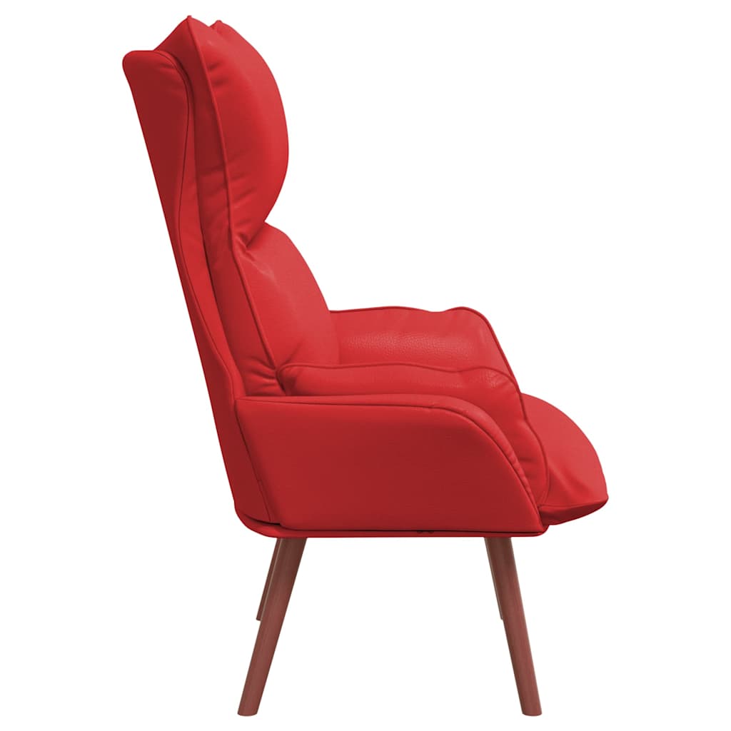 Fauteuil relaxant Rouge 69 x 74 x 93 cm Faux cuir - XIOS
