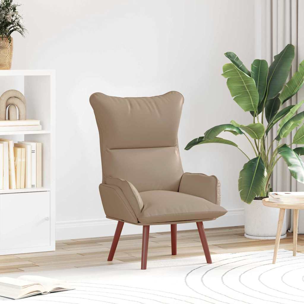 Fauteuil relaxant Cappuccino 69 x 74 x 93 cm Faux cuir - XIOS