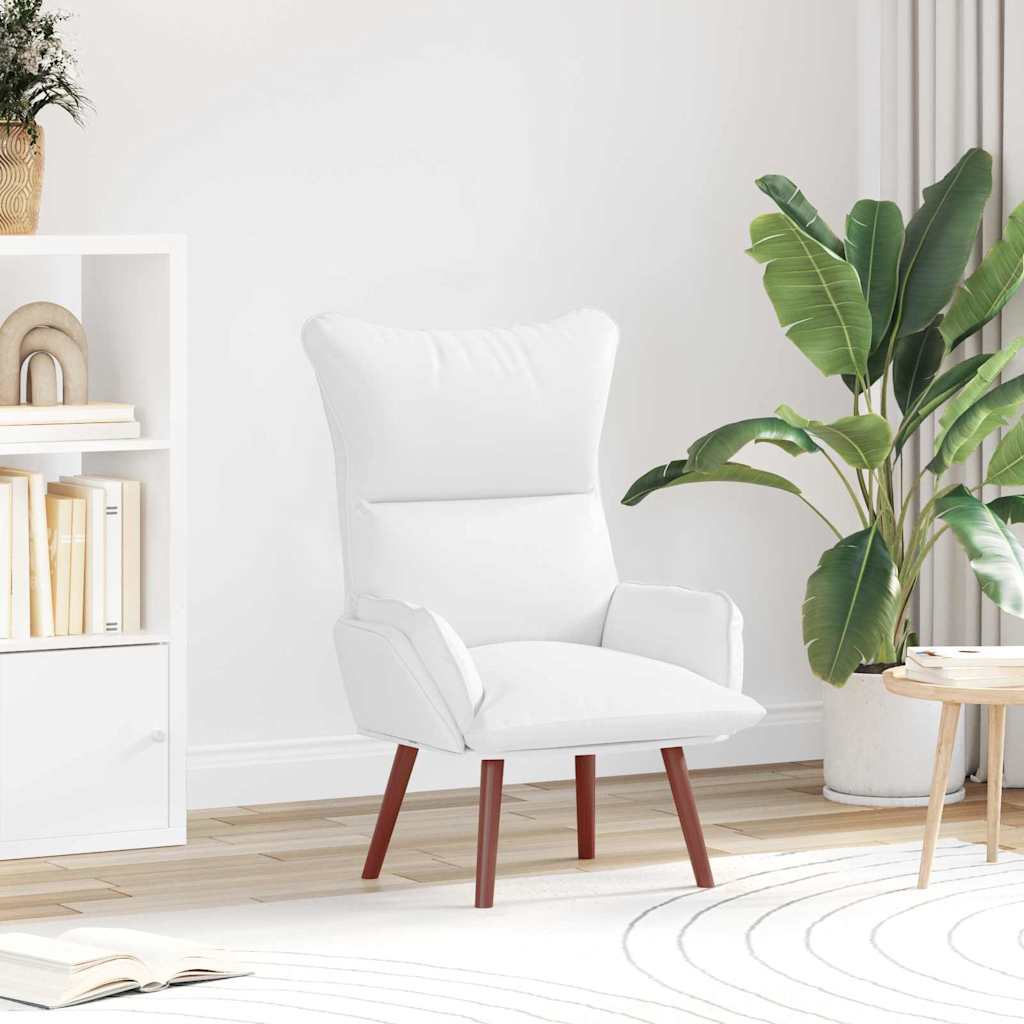 Fauteuil relaxant Blanc 69 x 74 x 93 cm Faux cuir - XIOS