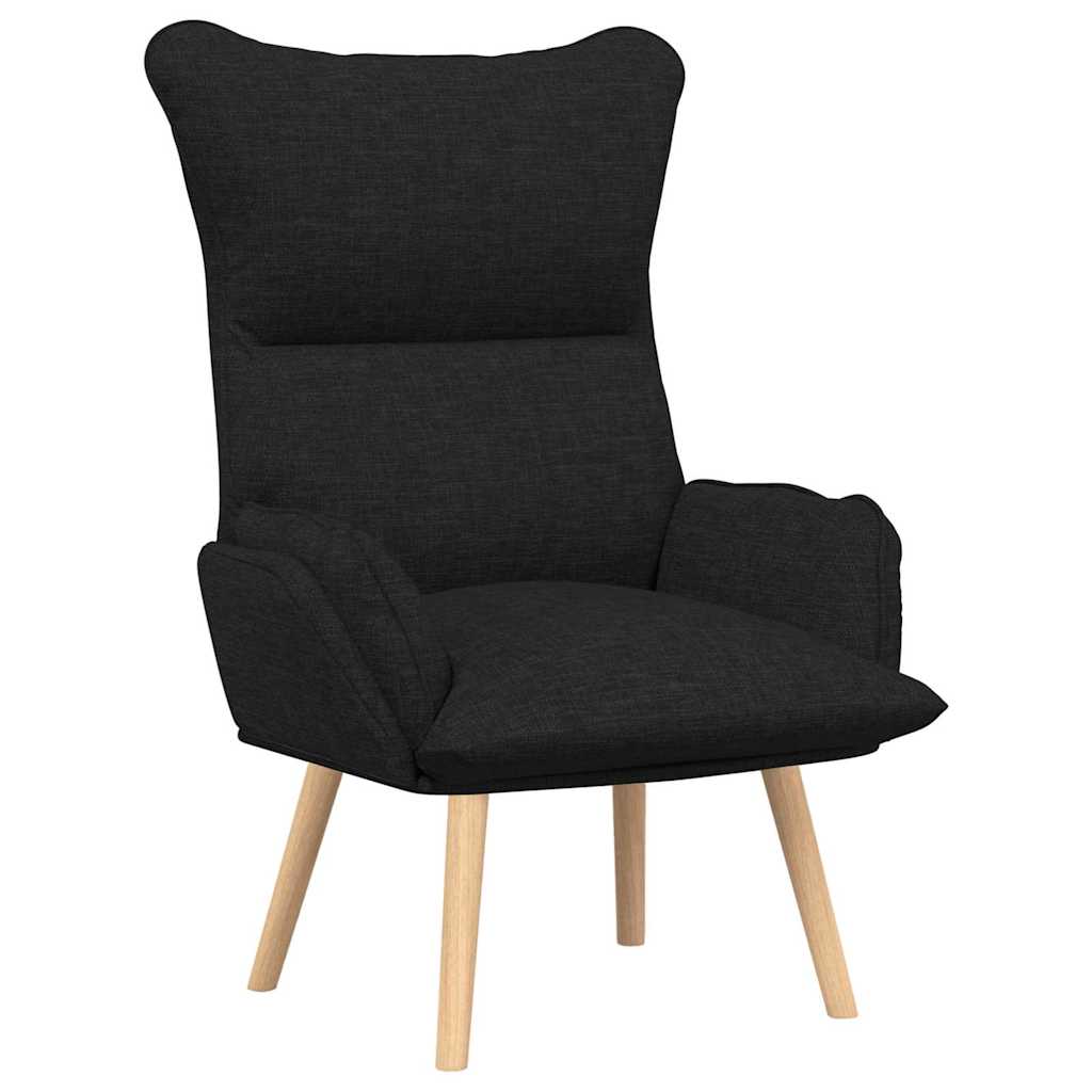 Fauteuil relaxant Noir 69 x 74 x 93 cm tissu - XIOS