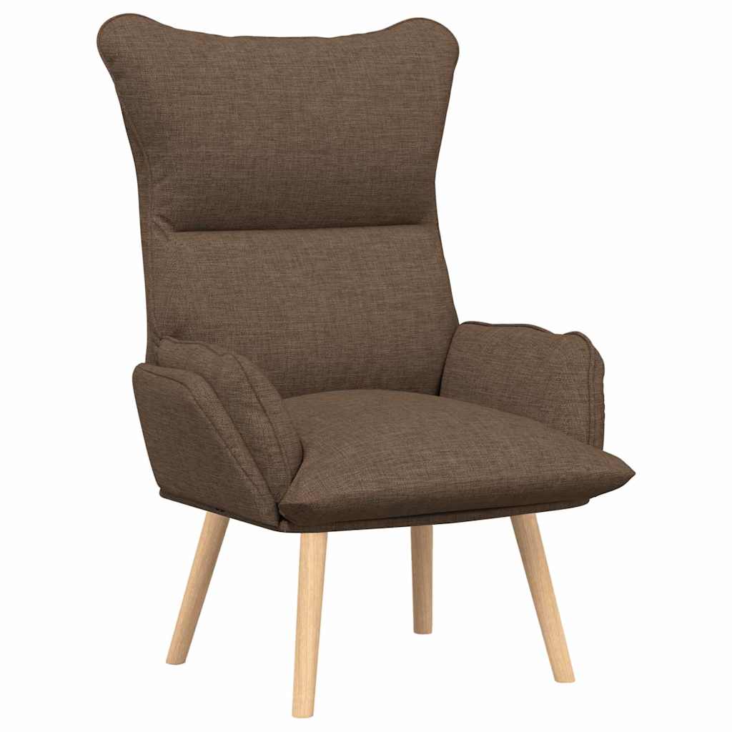 Fauteuil relaxant Marron 69 x 74 x 93 cm tissu - XIOS