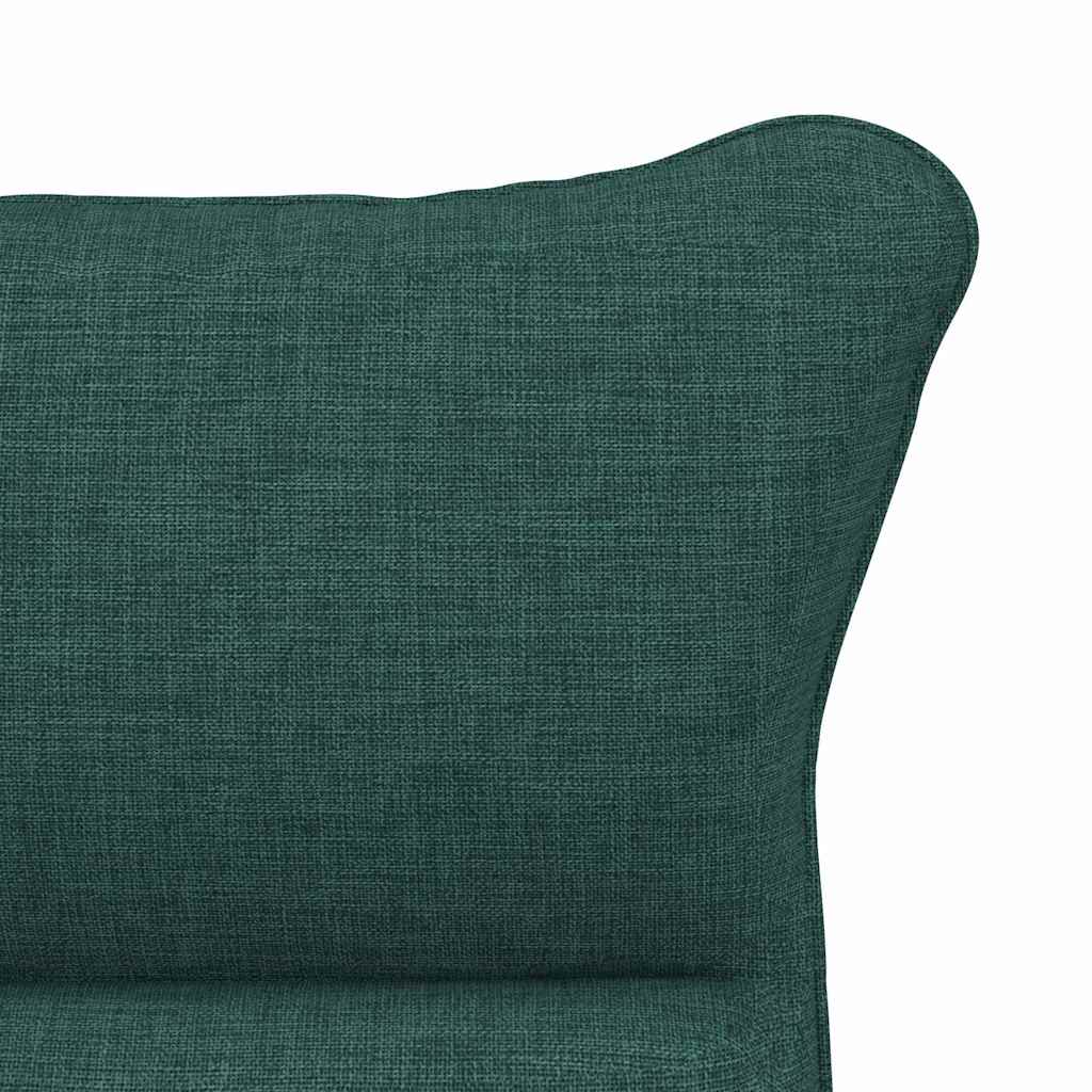 Fauteuil relaxant Vert foncé 69 x 74 x 93 cm tissu - XIOS