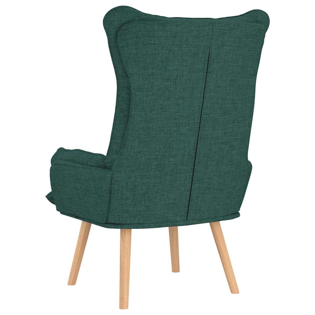 Fauteuil relaxant Vert foncé 69 x 74 x 93 cm tissu - XIOS