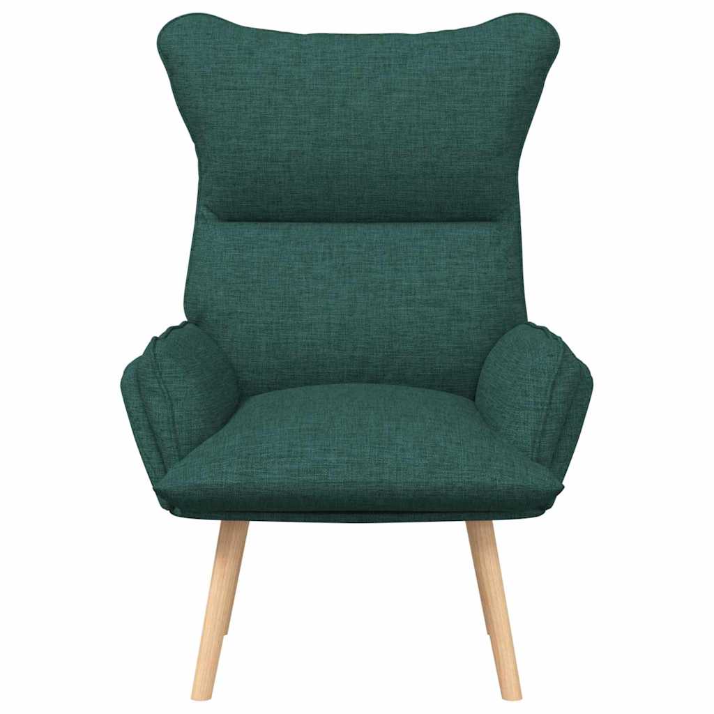 Fauteuil relaxant Vert foncé 69 x 74 x 93 cm tissu - XIOS