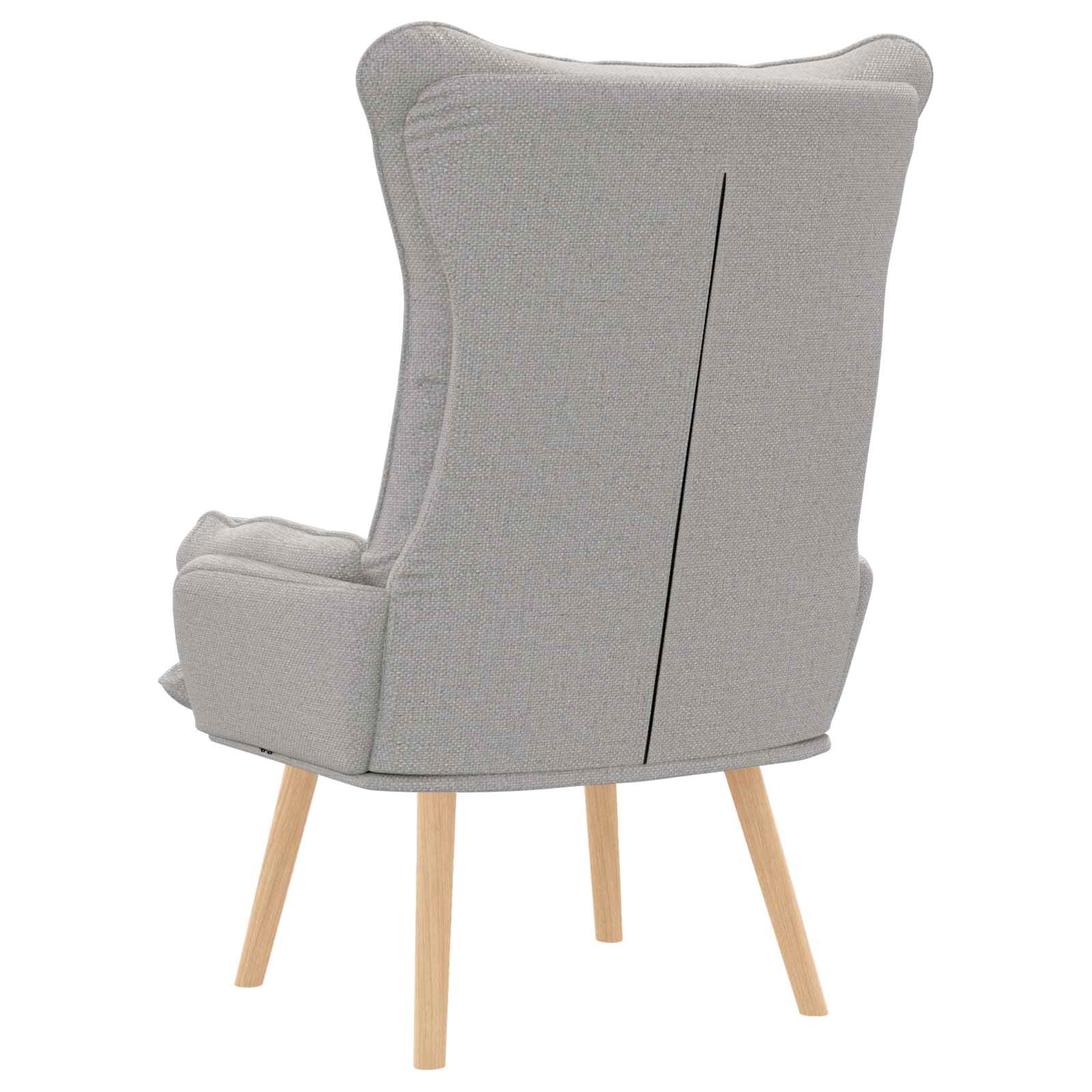 fauteuil Gris nuage Tissu et Contreplaqué - XIOS