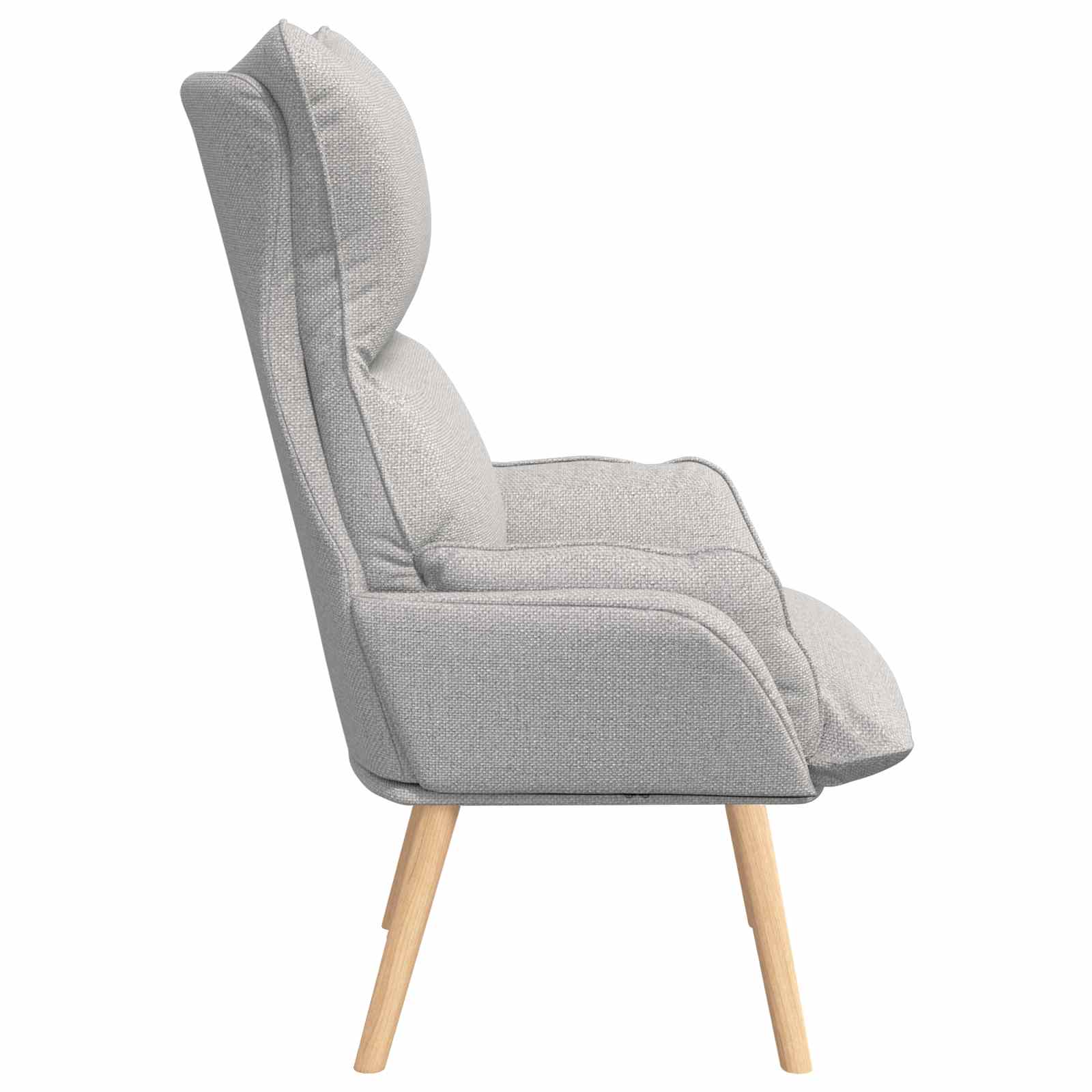 fauteuil Gris nuage Tissu et Contreplaqué - XIOS