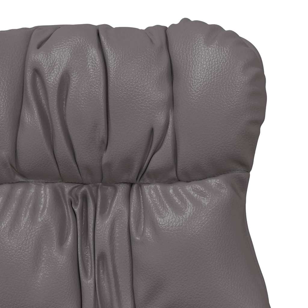 Fauteuil relaxant Gris 69 x 74 x 93 cm Faux cuir - XIOS