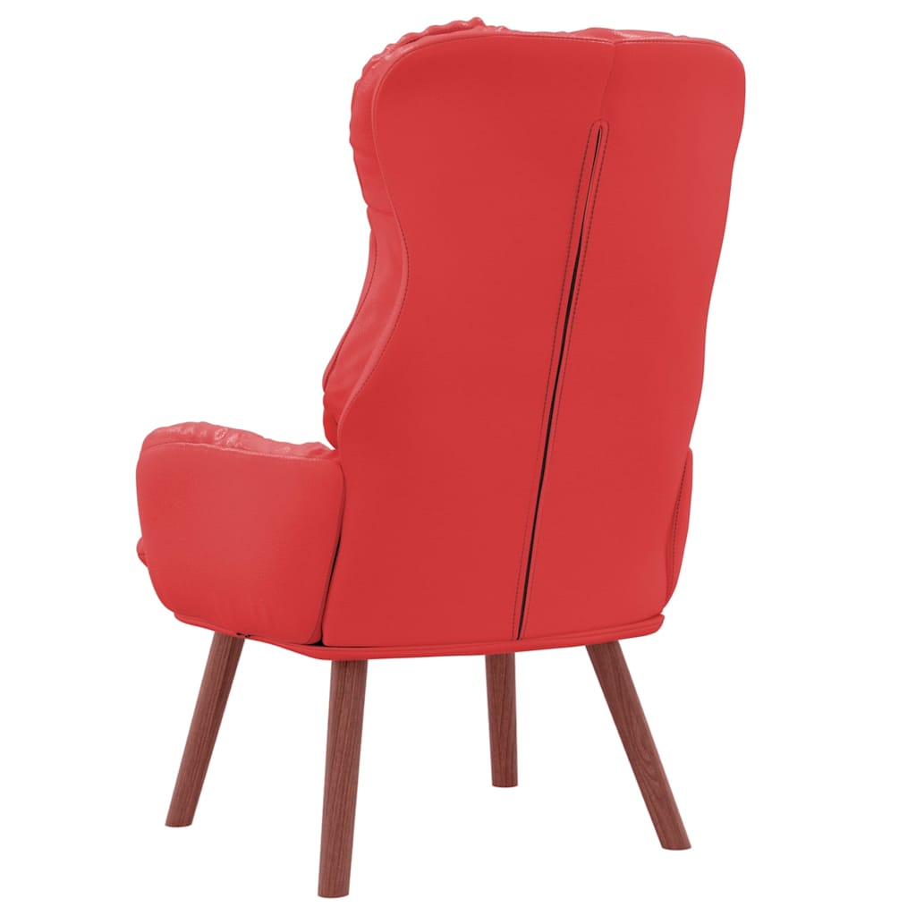 Fauteuil relaxant Rouge 69 x 74 x 93 cm Faux cuir - XIOS