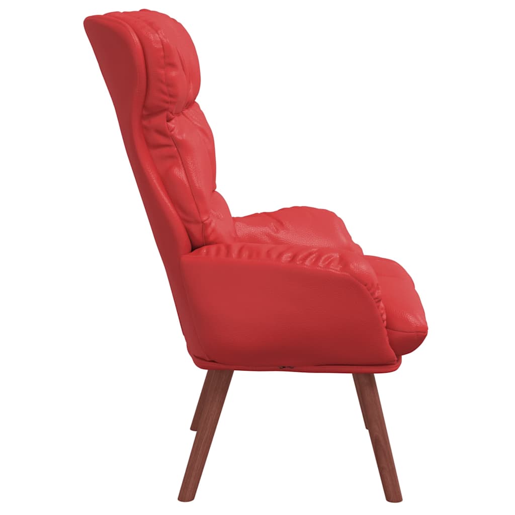 Fauteuil relaxant Rouge 69 x 74 x 93 cm Faux cuir - XIOS