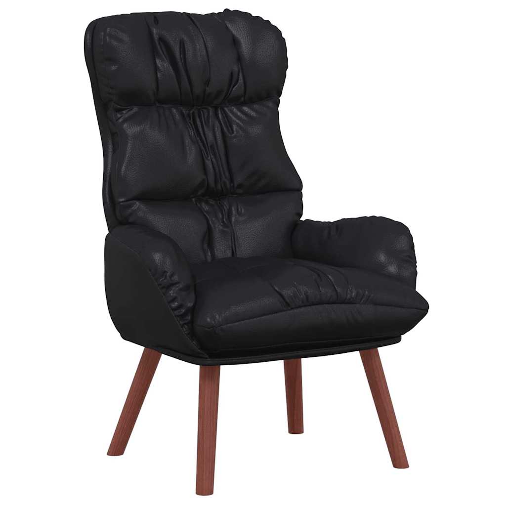 Fauteuil relaxant Noir 69 x 74 x 93 cm Faux cuir - XIOS