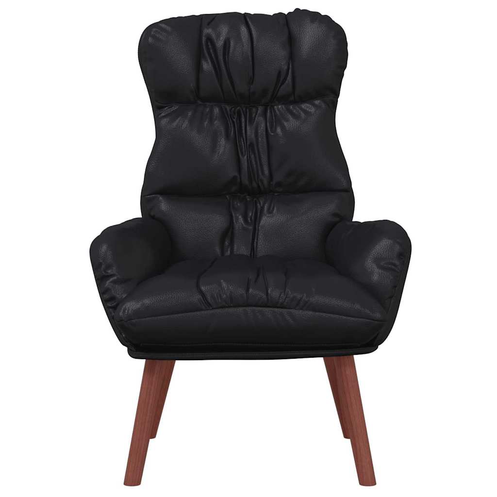 Fauteuil relaxant Noir 69 x 74 x 93 cm Faux cuir - XIOS