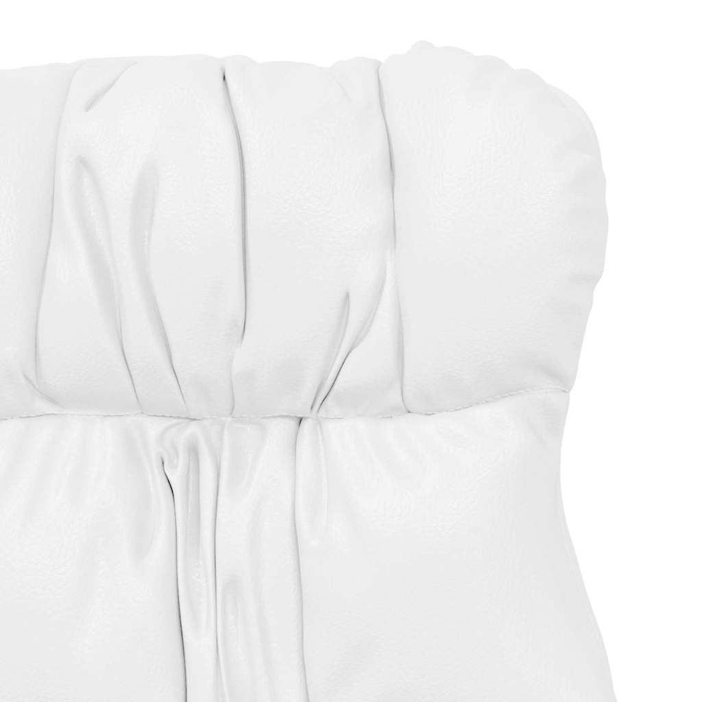 Fauteuil relaxant Blanc 69 x 74 x 93 cm Faux cuir - XIOS