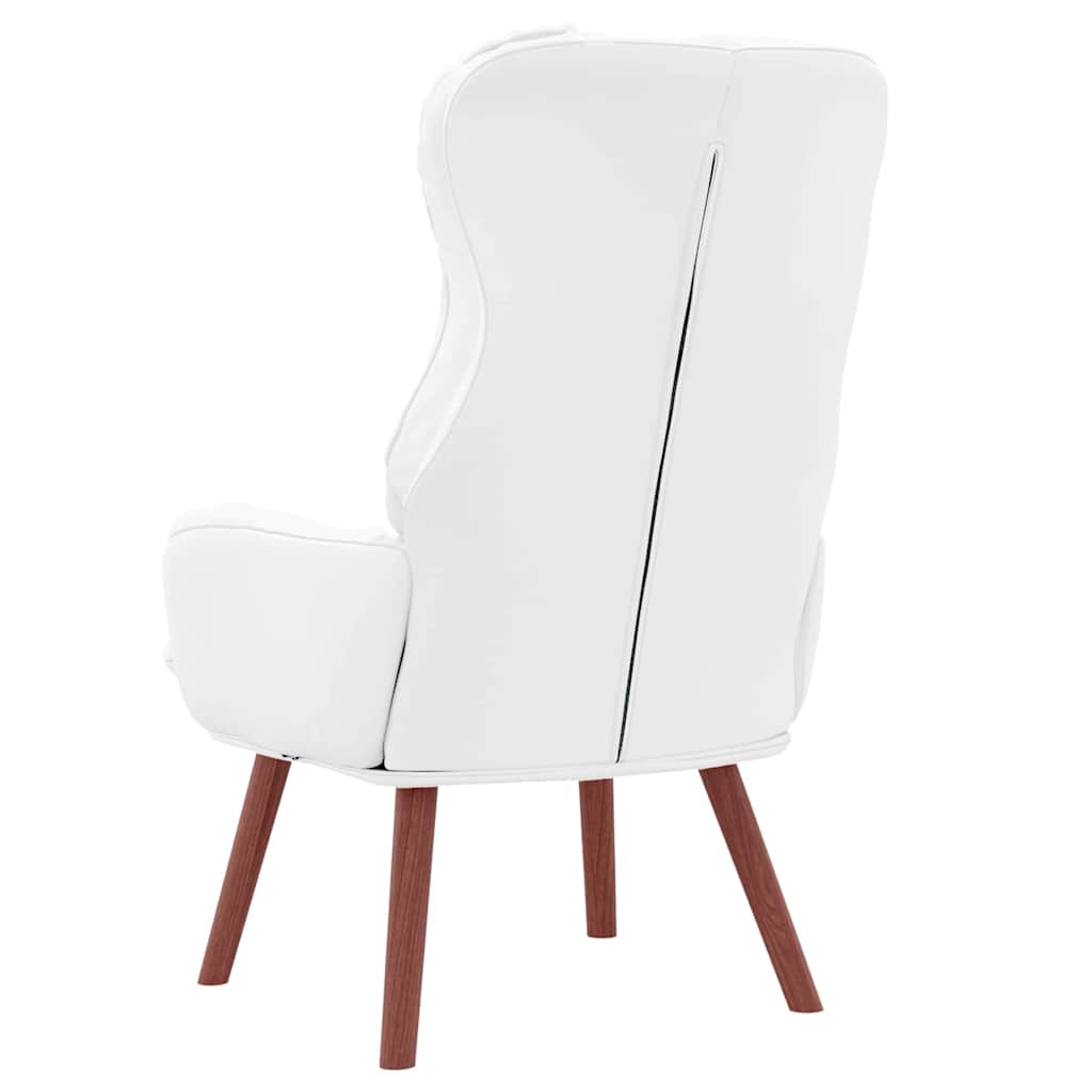 Fauteuil relaxant Blanc 69 x 74 x 93 cm Faux cuir - XIOS