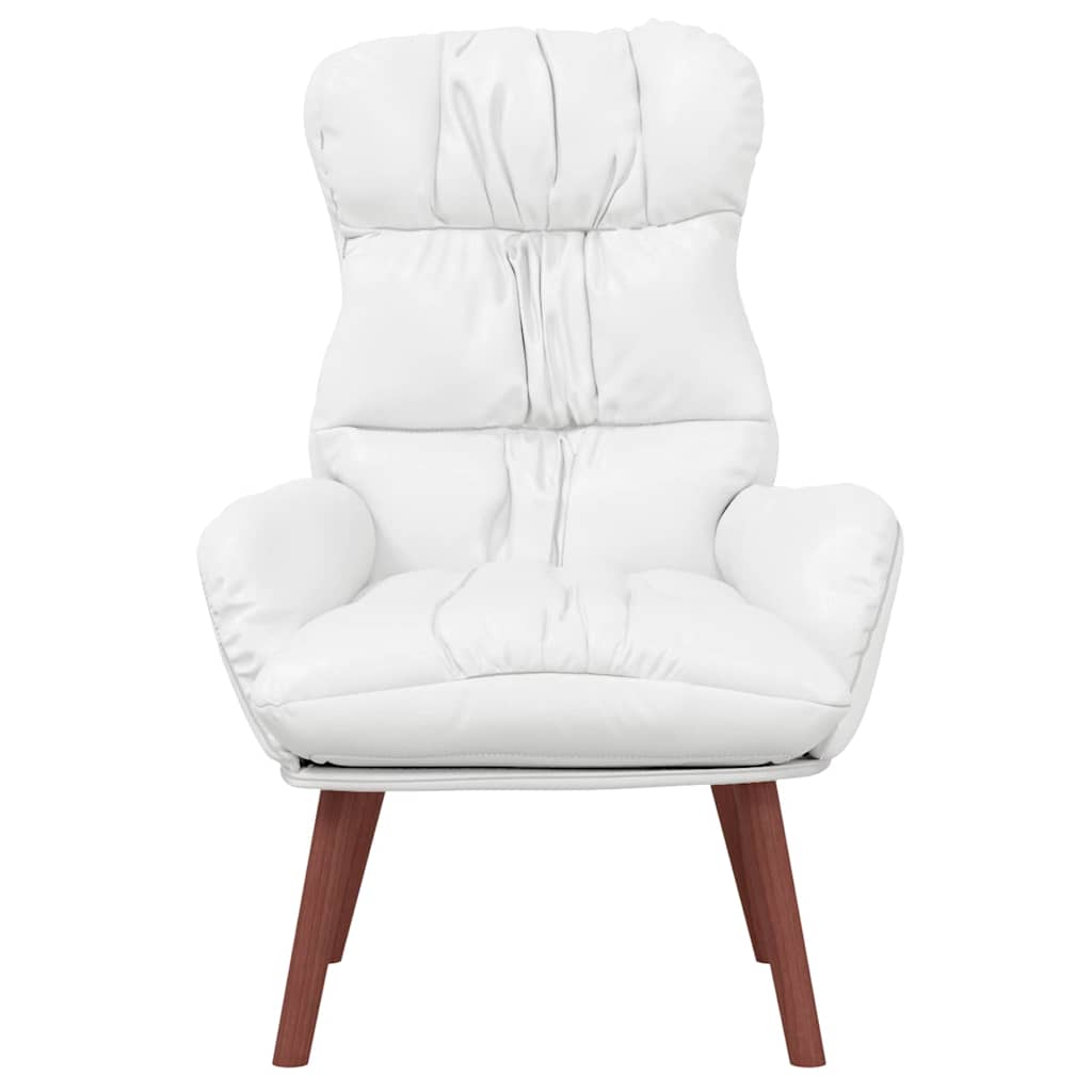 Fauteuil relaxant Blanc 69 x 74 x 93 cm Faux cuir - XIOS