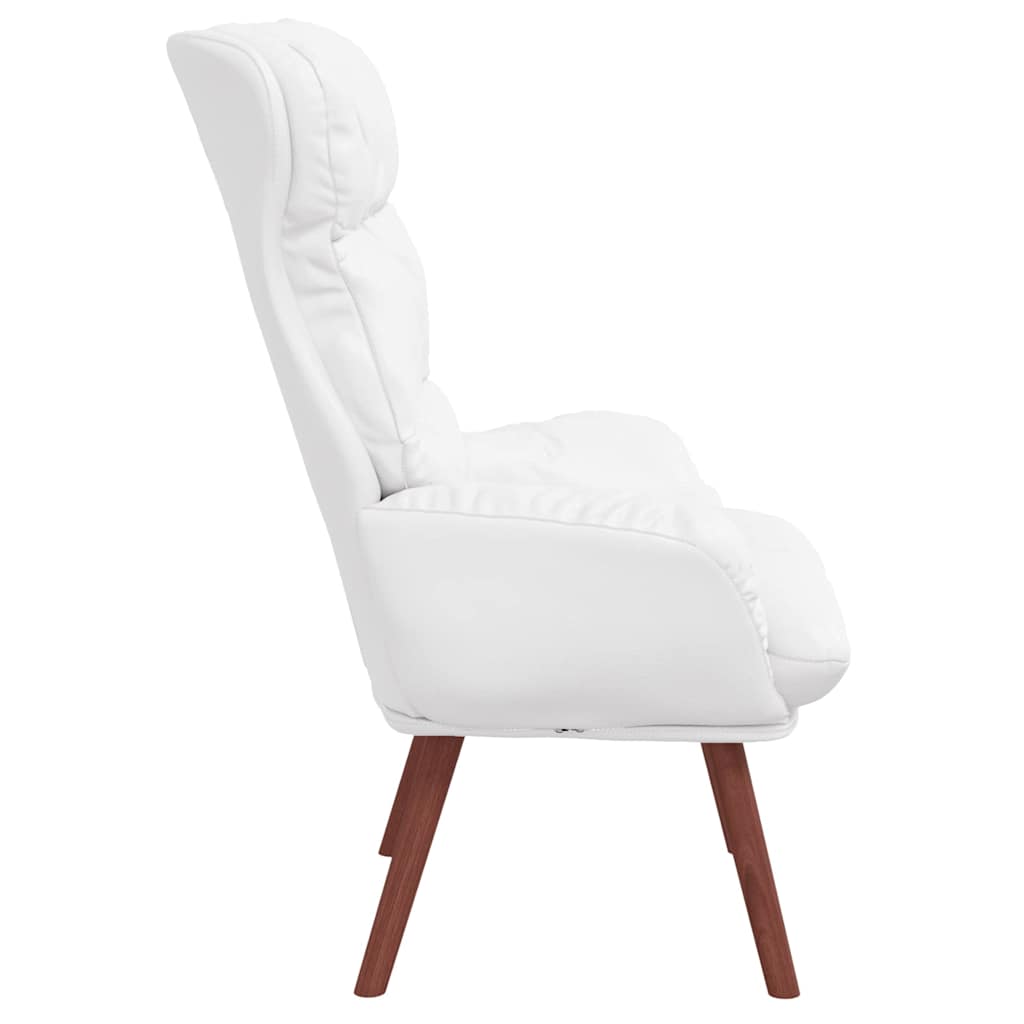 Fauteuil relaxant Blanc 69 x 74 x 93 cm Faux cuir - XIOS