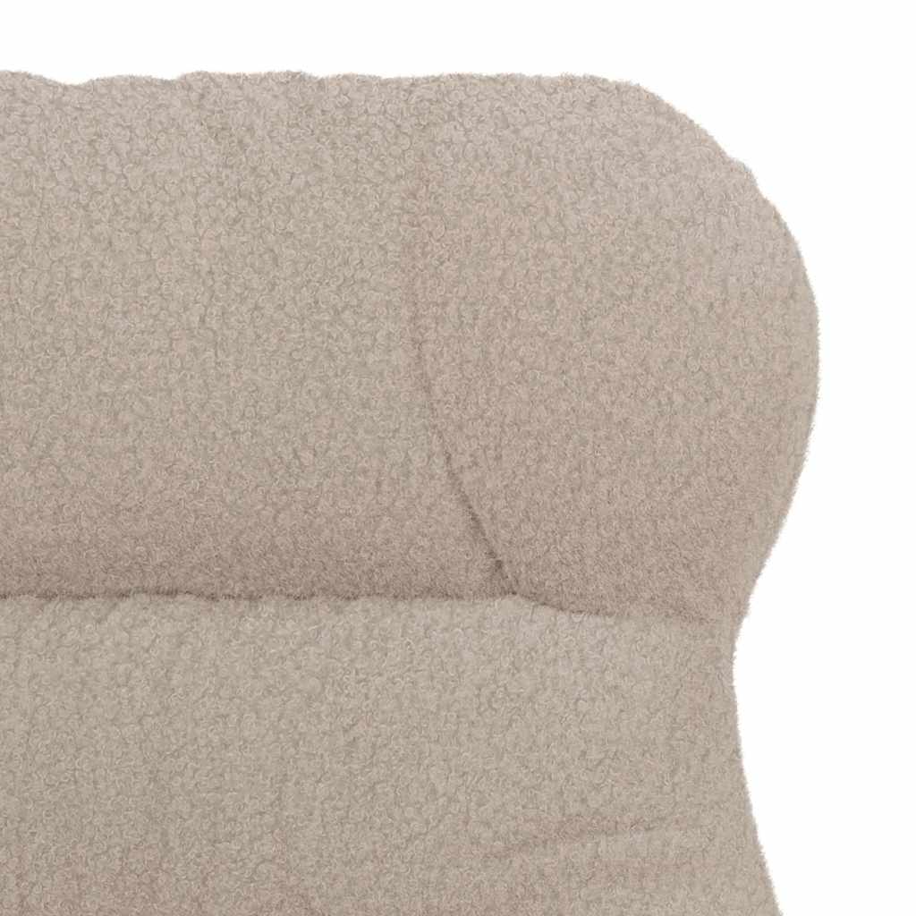 Fauteuil relaxant Gris clair 69 x 74 x 93 cm tissu - XIOS