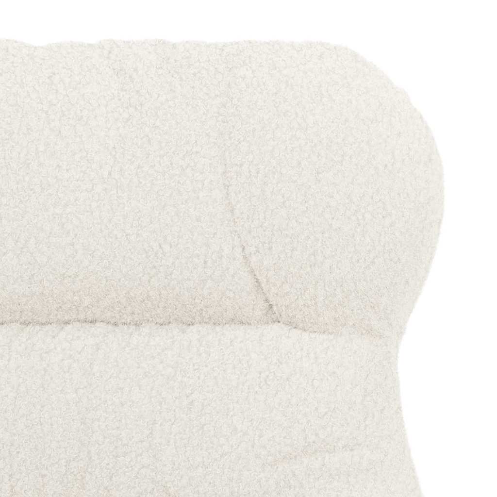 Fauteuil relaxant Crème 69 x 74 x 93 cm tissu - XIOS