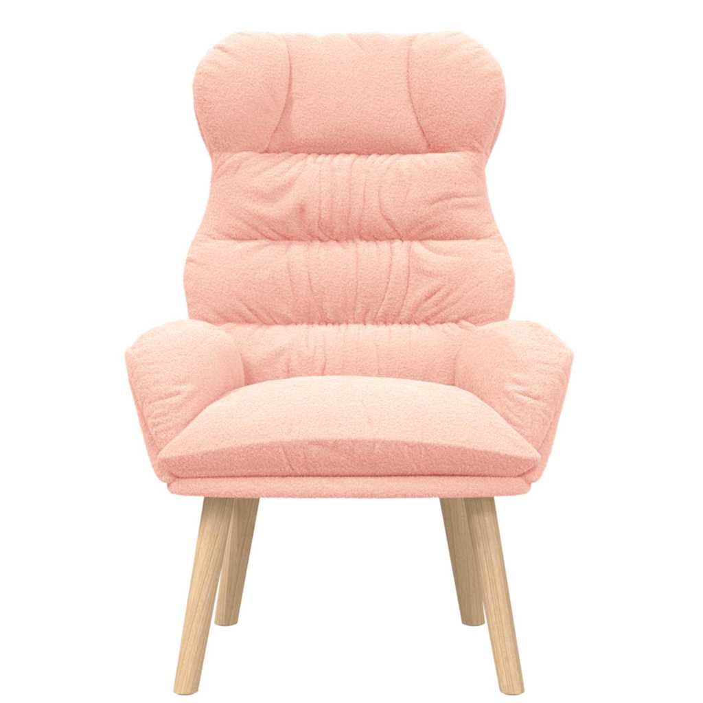Fauteuil relaxant Rose 69 x 74 x 93 cm tissu - XIOS