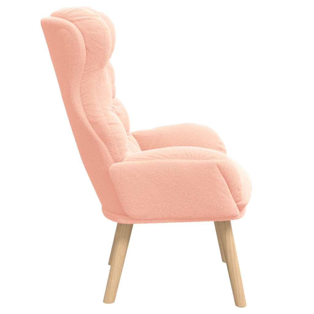 Fauteuil relaxant Rose 69 x 74 x 93 cm tissu - XIOS