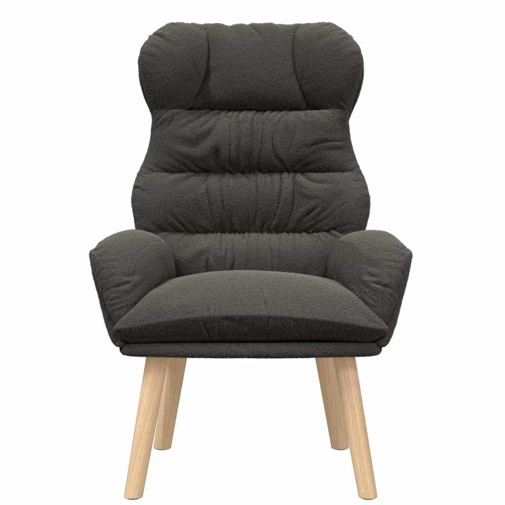 Fauteuil relaxant Gris foncé 69 x 74 x 93 cm tissu - XIOS