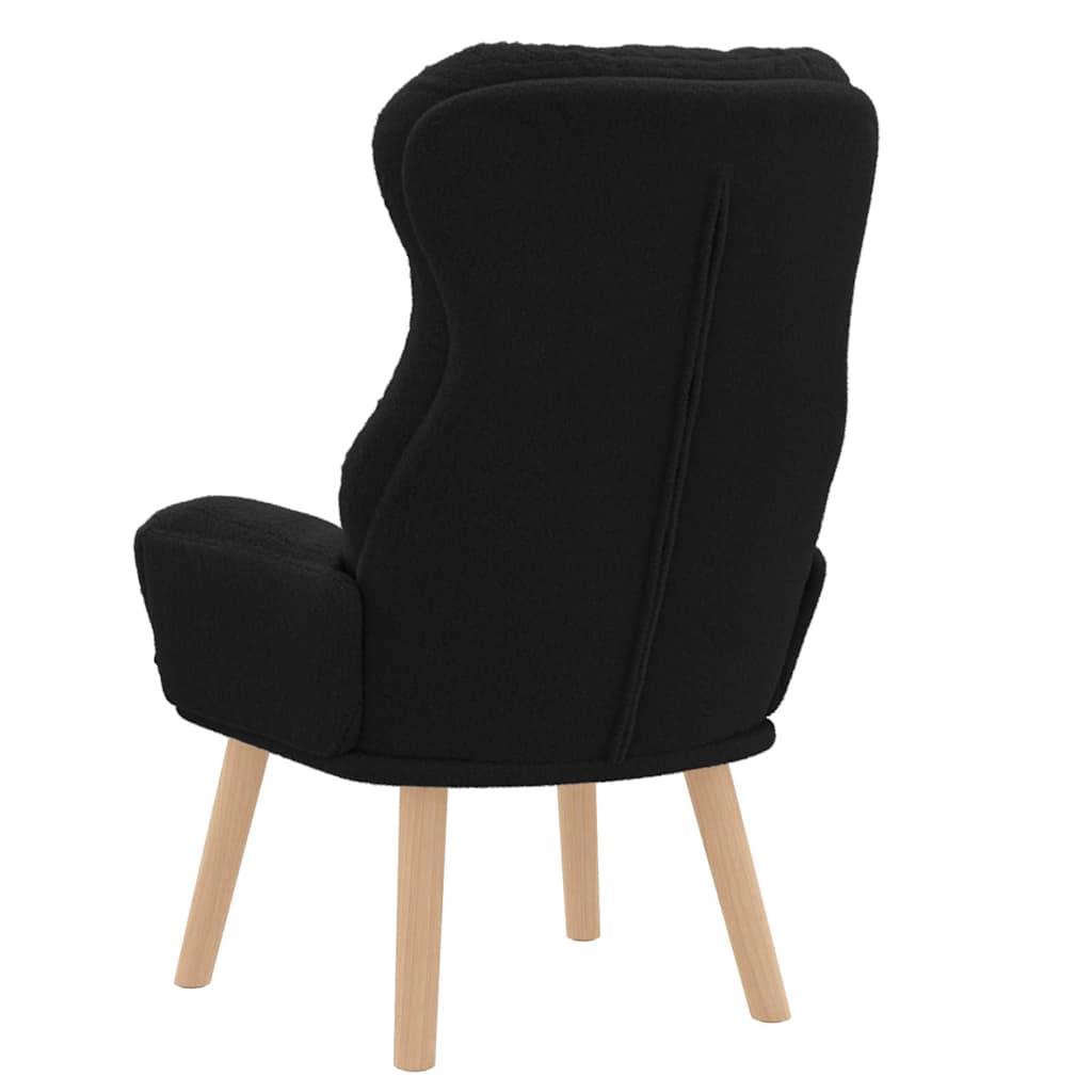Fauteuil relaxant Noir 69 x 74 x 93 cm tissu - XIOS