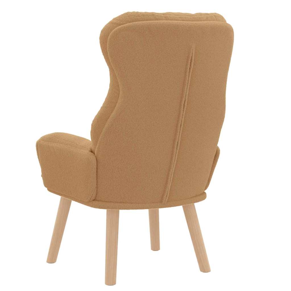Fauteuil relaxant Beige 69 x 74 x 93 cm tissu - XIOS